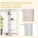 Árbol para Gato Aglomerado de Madera, Felpa, Sisal y PVC PawHut Árbol para Gato Aglomerado de Madera, Felpa, Sisal y PVC PawHut Crudo