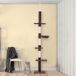 Árbol para gato Aglomerado de Madera, Felpa, Sisal PawHut Árbol para gato Aglomerado de Madera, Felpa, Sisal PawHut Marrón