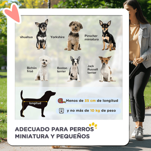 PawHut Carrinho para Animais de Estimação Dobrável Carrinho para Cães e Gatos com Rodas Giratórias Cesto e Suporte para Copos 75x45x97cm Marrom