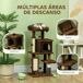 Árbol para Gato Aglomerado de Madera PawHut Árbol para Gato Aglomerado de Madera PawHut Marrón