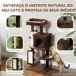 Árbol para Gato Aglomerado de Madera PawHut Árbol para Gato Aglomerado de Madera PawHut Marrón