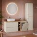 Mueble bajo lavabo cesto de ropa Alba 140 Mueble bajo lavabo cesto de ropa Alba 140 Beige