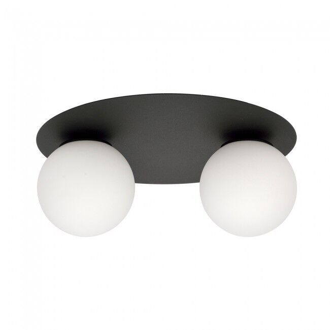 Plafón de techo Ícaro Opal (1 luz) Moderno