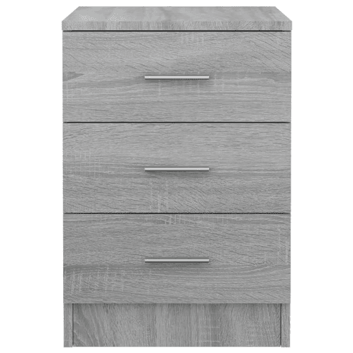 vidaXL Mesa cabeceira 38x35x56 cm derivados de madeira cinzento sonoma vidaXL Mesa cabeceira 38x35x56 cm derivados de madeira cinzento sonoma