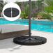 Base de Sombrilla HDPE Outsunny, deportes y ocio - fitness Base de Sombrilla HDPE Outsunny, deportes y ocio - fitness Negro