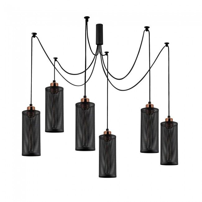 Lámpara colgante marismo 6 luces marca wonderlamp