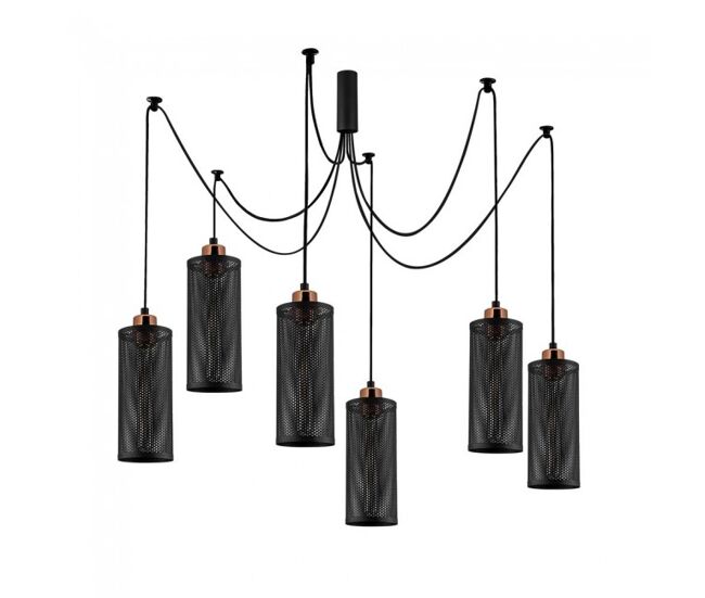 Lámpara colgante marismo 6 luces marca wonderlamp