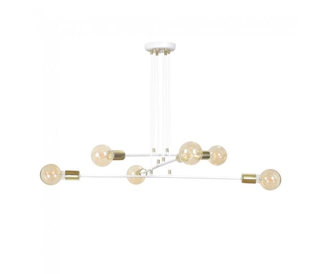 Lámpara de techo sives blanco 6 luces marca wonderlamp