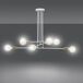 Lámpara de techo Sives (6 luces) Metal Moderno Lámpara de techo Sives (6 luces) Metal Moderno Blanco