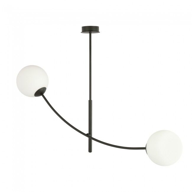 Lámpara de techo helmet opal 2 luces marca wonderlamp