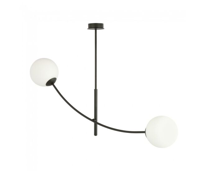 Lámpara de techo helmet opal 2 luces marca wonderlamp