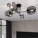 Lámpara de techo Tila 4 luces marca Wonderlamp Lámpara de techo Tila 4 luces marca Wonderlamp Negro