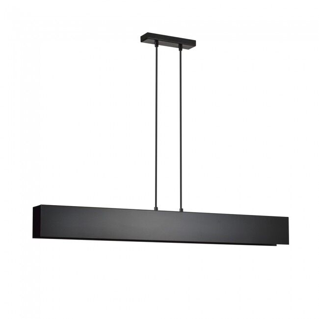 Lámpara de techo tarlen negro 4 luces marca wonderlamp