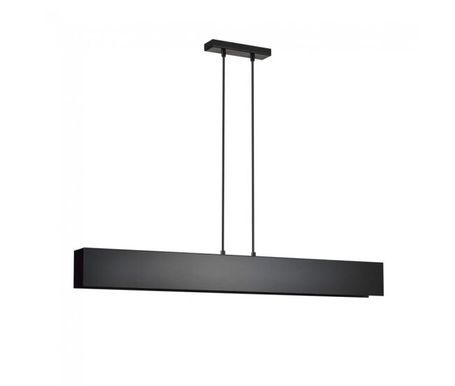 Lámpara de techo tarlen negro 4 luces marca wonderlamp