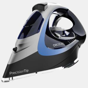Cecotec Ferro de engomar horizontal com 3200 W, jato de vapor de 270 gmin e base anodizada ultradeslizante para uma durabilidade máxima.