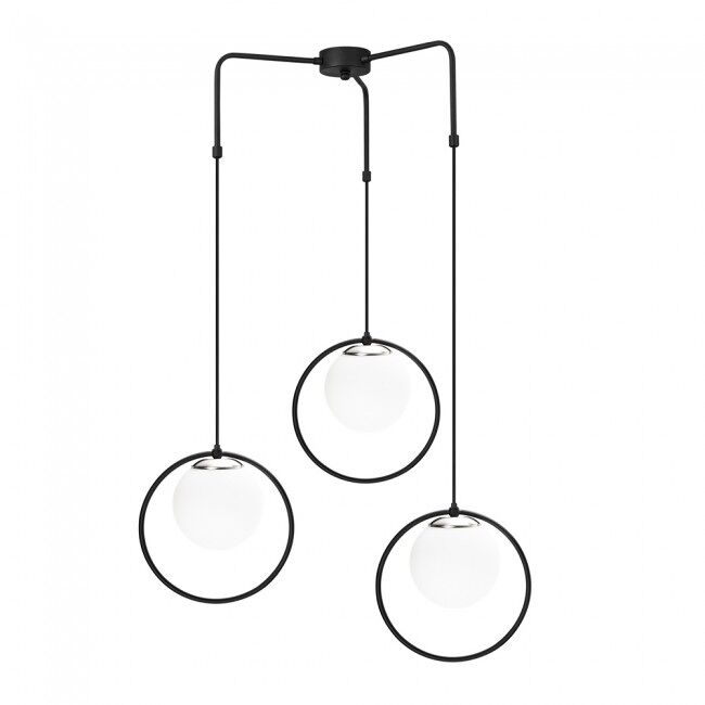 Lámpara de techo escott ii (3 luces) nórdico