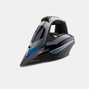 Cecotec Ferro de engomar horizontal com bomba de 3200 W, jato de vapor de 285 gmin e base anodizada ultradeslizante para uma durabilidade máxima.
