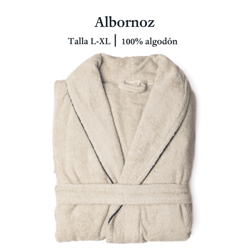 Conjunto Scalpers Roupão (L-XL) e Chinelos (43-46) em 100% algodão