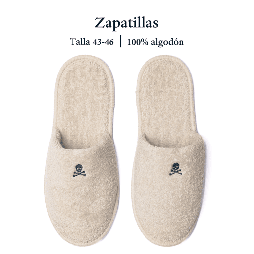 Conjunto Scalpers Roupão (L-XL) e Chinelos (43-46) em 100% algodão