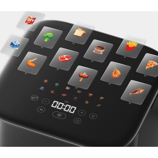 Fritadeira de Ar Dreame Mova Aerochef FD10 Pro Preto 1800 W 6 L Fritadeira de Ar Dreame Mova Aerochef FD10 Pro Preto 1800 W 6 L