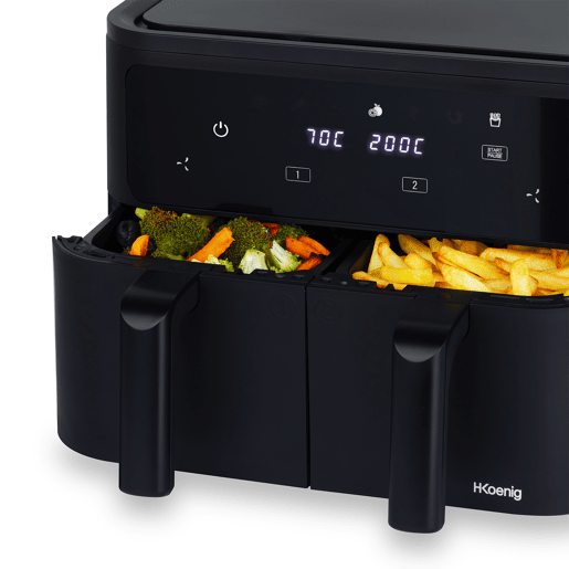 Fritadeira de ar quente Fry900 H.koenig, 9l, 9L
