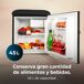 Cecotec Frigorífico retro Bolero CoolMarket TT Origin 45 Cecotec Frigorífico retro Bolero CoolMarket TT Origin 45 Negro