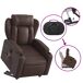 Sillón Reclinable De Masaje Elevable Sillón Reclinable De Masaje Elevable Marron