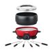 Fondue 6 Personas ALP1800 H.Koenig Fondue 6 Personas ALP1800 H.Koenig Negro/ Rojo