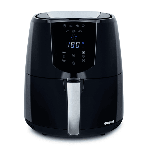 Fritadeira de ar sem óleo Fry800 H.koenig, 4 L, 1400 W