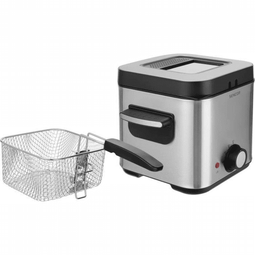 Fritadeira de Ar Sencor SFR 6200SS Preto 900 W 1,5 L Fritadeira de Ar Sencor SFR 6200SS Preto 900 W 1,5 L
