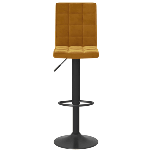 vidaXL Bancos de bar 2 pcs veludo castanho vidaXL Bancos de bar 2 pcs veludo castanho