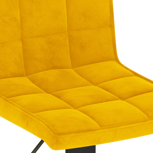 vidaXL Bancos de bar 2 pcs veludo amarelo mostarda vidaXL Bancos de bar 2 pcs veludo amarelo mostarda