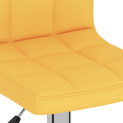 vidaXL Bancos de bar 2 pcs tecido amarelo mostarda vidaXL Bancos de bar 2 pcs tecido amarelo mostarda