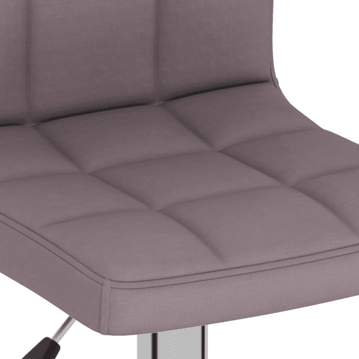 vidaXL Bancos de bar 2 pcs tecido cinzento-acastanhado