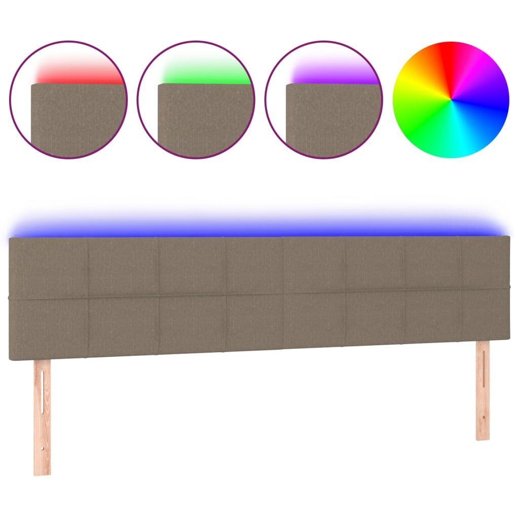Cabecero Con Led 160 Topo