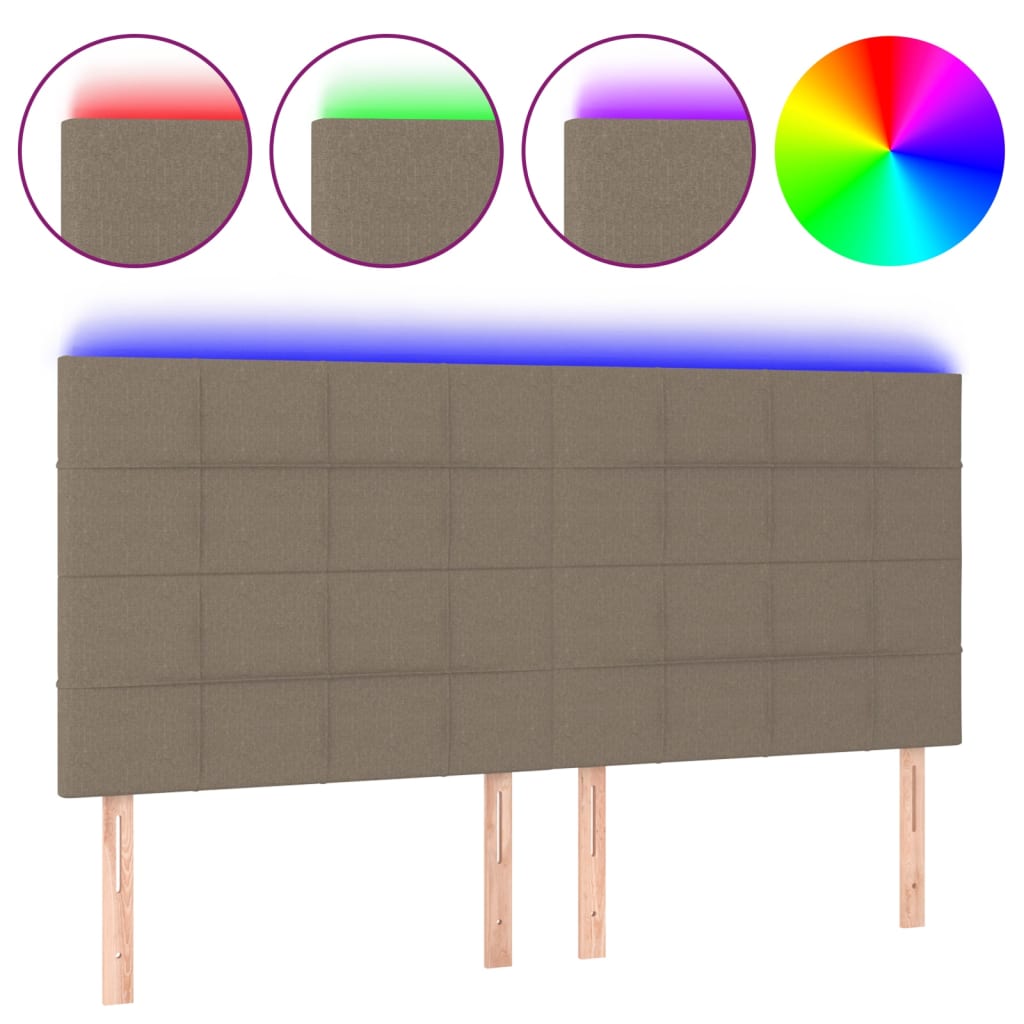 Cabecero Con Led 200 Topo