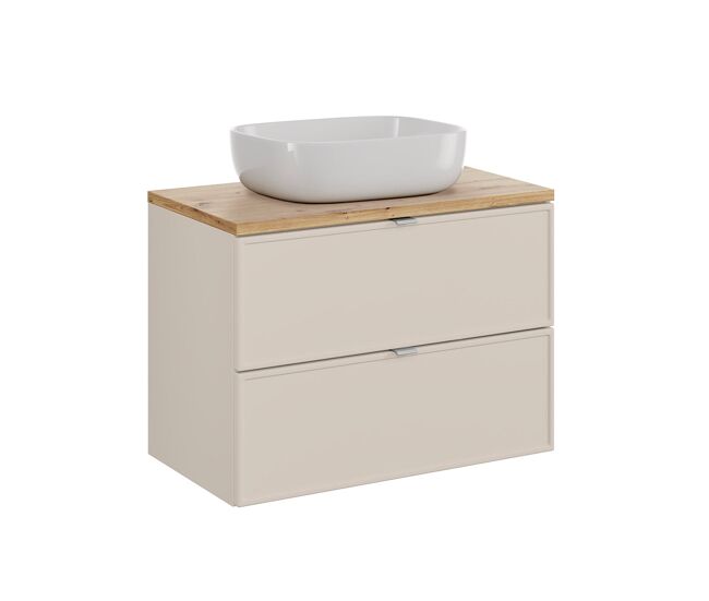 Mueble lavabo individual 80cm alba cachemira