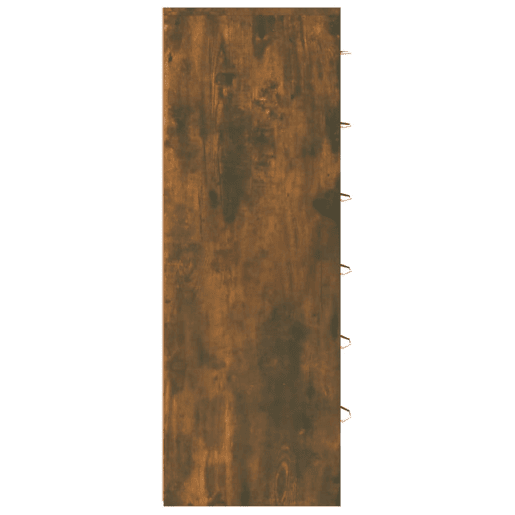 vidaXL Aparador c 6 gavetas 50x34x96 cm derivados madeira carvalho