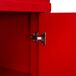 Armario de madera con 2 cajones y 2 puertas Armario de madera con 2 cajones y 2 puertas Rojo