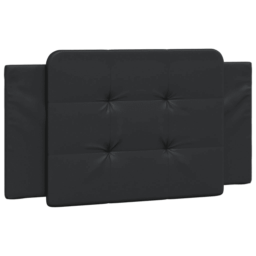 vidaXL Almofadão de cabeceira Zadar 100 cm couro artificial preto vidaXL Almofadão de cabeceira Zadar 100 cm couro artificial preto