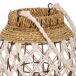 Farol de algodón trenzado y fibra natural Farol de algodón trenzado y fibra natural Marrón