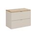 Mueble bajo lavabo cesto de ropa Alba 80 Mueble bajo lavabo cesto de ropa Alba 80 Beige