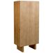 Armario de madera y cuerda trenzada Armario de madera y cuerda trenzada Marron