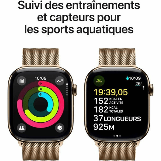 Smartwatch Apple Watch Series 10 Dourado 46 mm Smartwatch Apple Watch Series 10 Dourado 46 mm