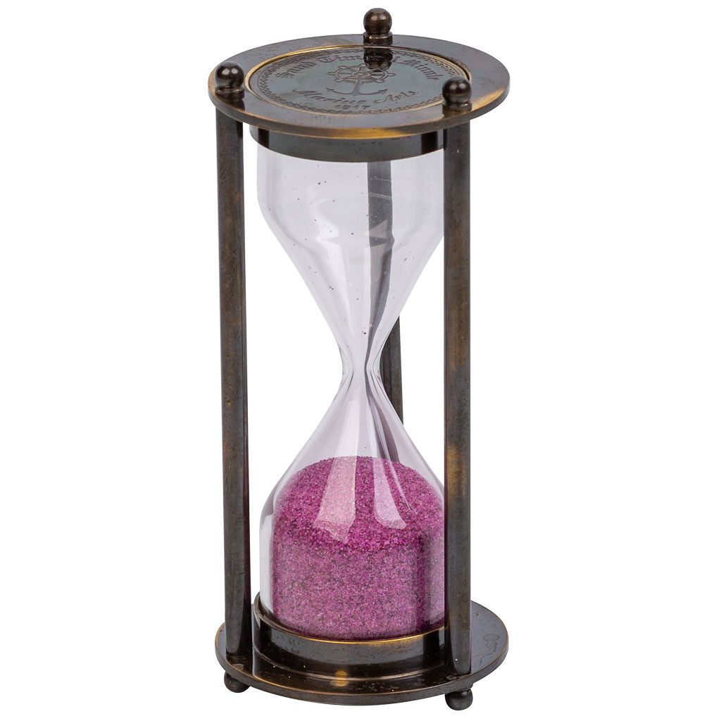 Reloj de arena 1 minuto de metal