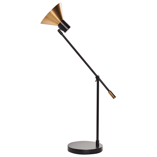 Beliani Candeeiro de mesa PINKEEN Beliani Candeeiro de mesa PINKEEN