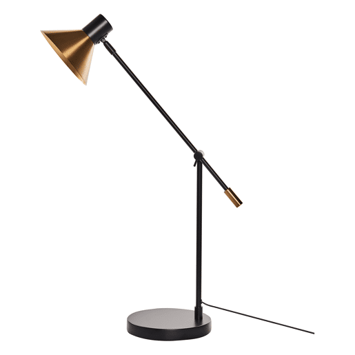 Beliani Candeeiro de mesa PINKEEN Beliani Candeeiro de mesa PINKEEN