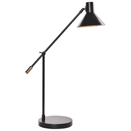 Candeeiro de secretária PINKEEN Metal Preto