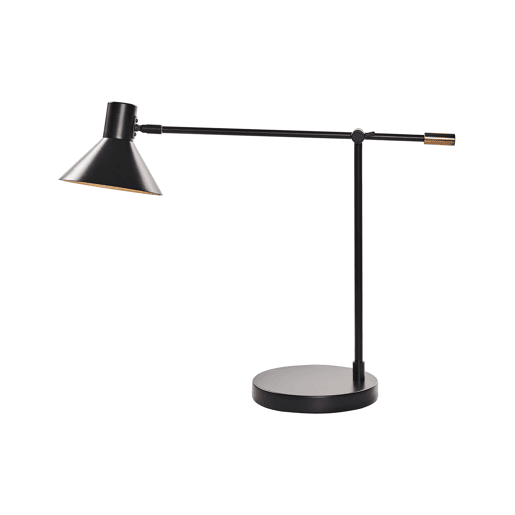 Candeeiro de secretária PINKEEN Metal Preto