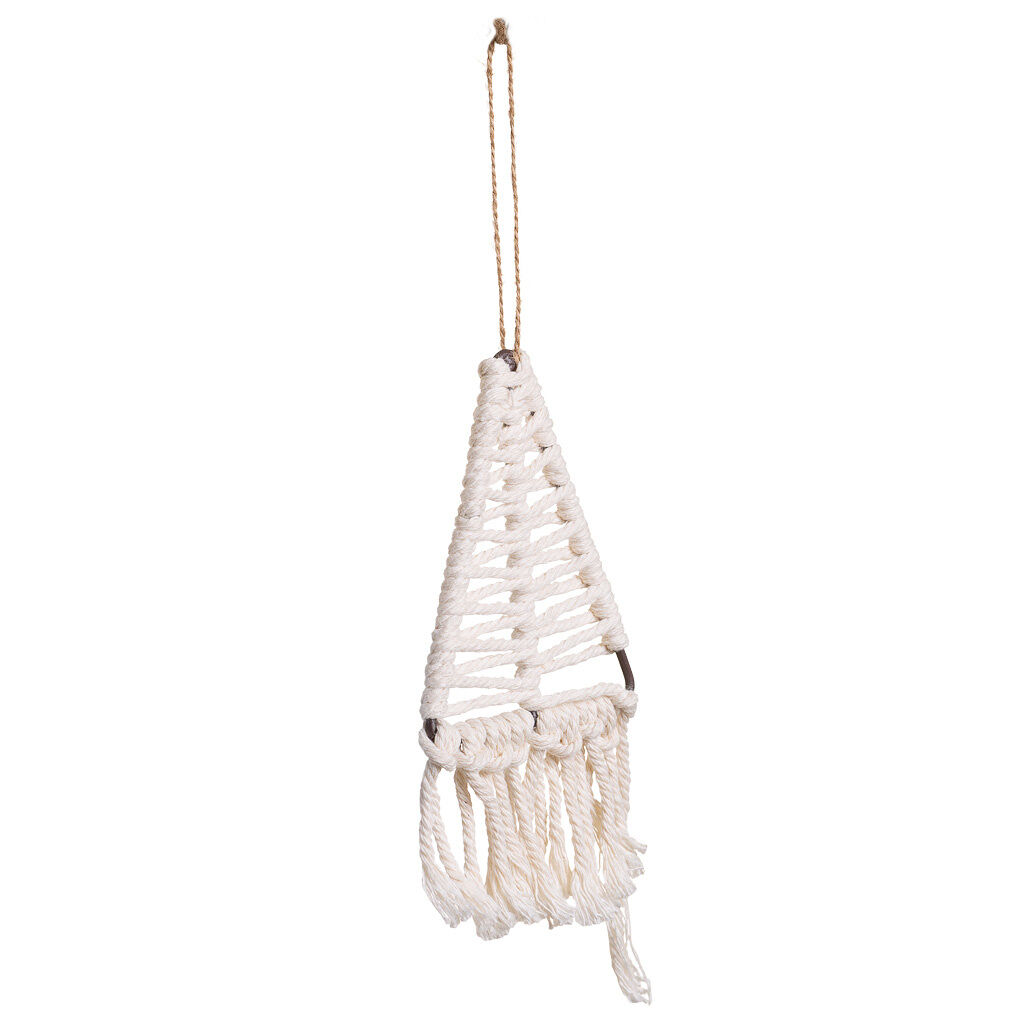 Árbol decorativo de algodón trenzado